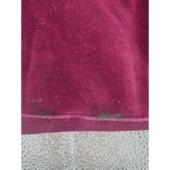 Vintage Stockton Burgundy Velvet Blazer & Bag Set - Picture 15 of 16